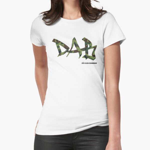 DAB camo Fitted T-Shirt