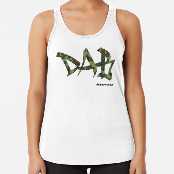 DAB camo Racerback Tank Top
