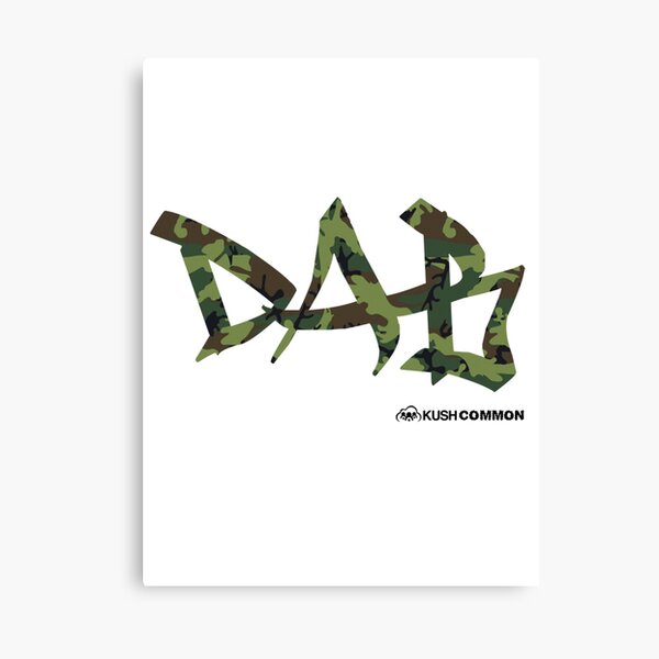 DAB camo Canvas Print