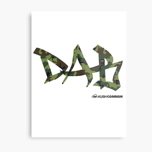 DAB camo Metal Print