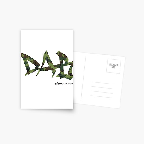 DAB camo Postcard