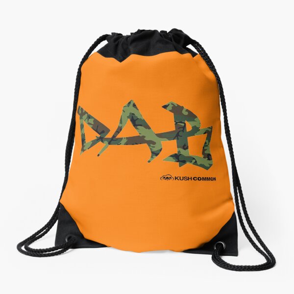 DAB camo Drawstring Bag