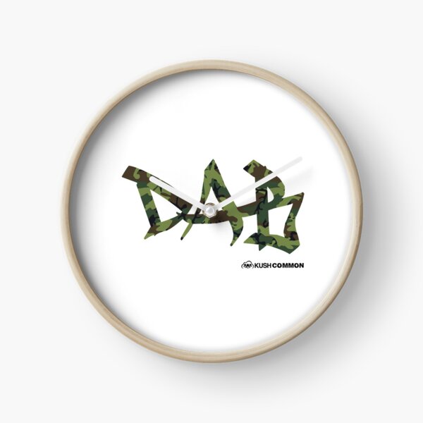 DAB camo Clock