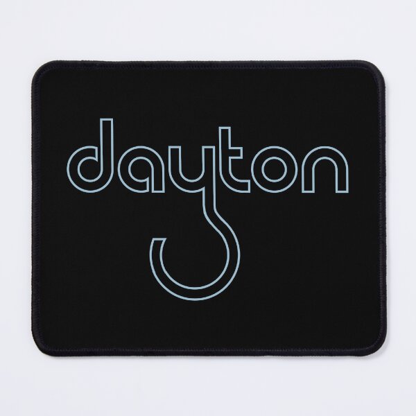 Item preview, 80s Dayton Football Logo - Chapel Blue Outline designed and sold by Hitchapps.