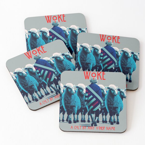 Item preview, Woke is a Cult  designed and sold by Naomi Gutierrez Parrish.
