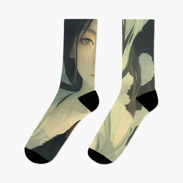 Item preview, Serene Companions - Japanese Woman and her Cat designed and sold by aviationpeople.
