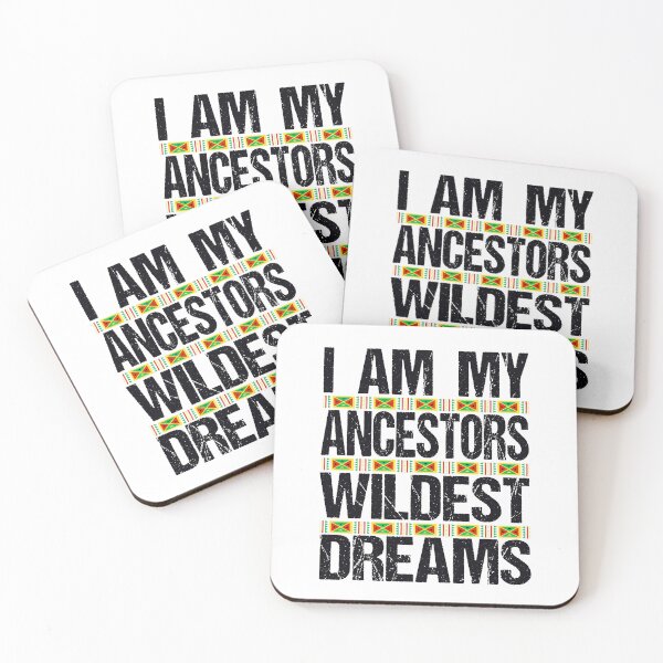 Item preview, Black History Month, I Am My Ancestors Wildest Dream  designed and sold by Blue-Cat-Eye.