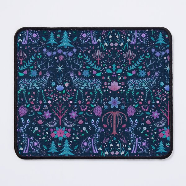 Item preview, Magical Forest Floral Wildlife Cross Stitch designed and sold by katrinaroman.