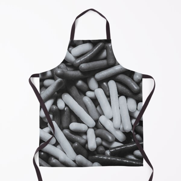 Item preview, Black and White Vermicelli Sprinkles Macro Photograph designed and sold by patternsoup.