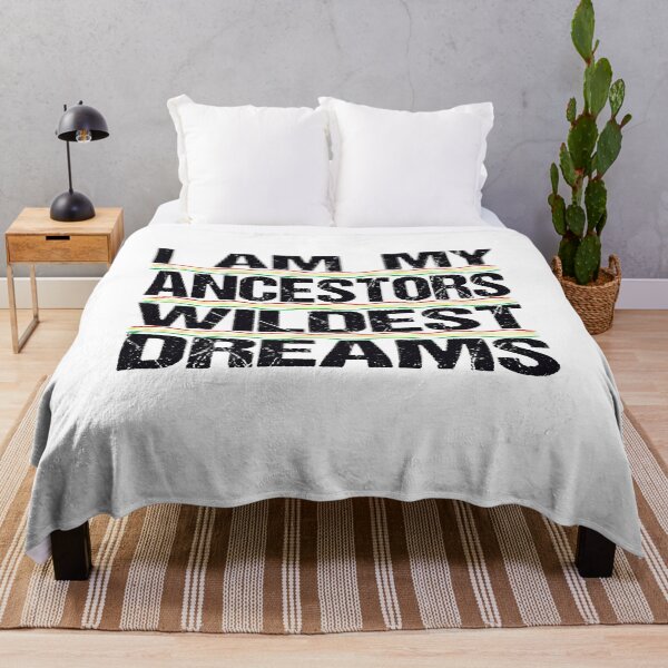 Item preview, I Am My Ancestors Wildest Dream, Black History Month designed and sold by Blue-Cat-Eye.