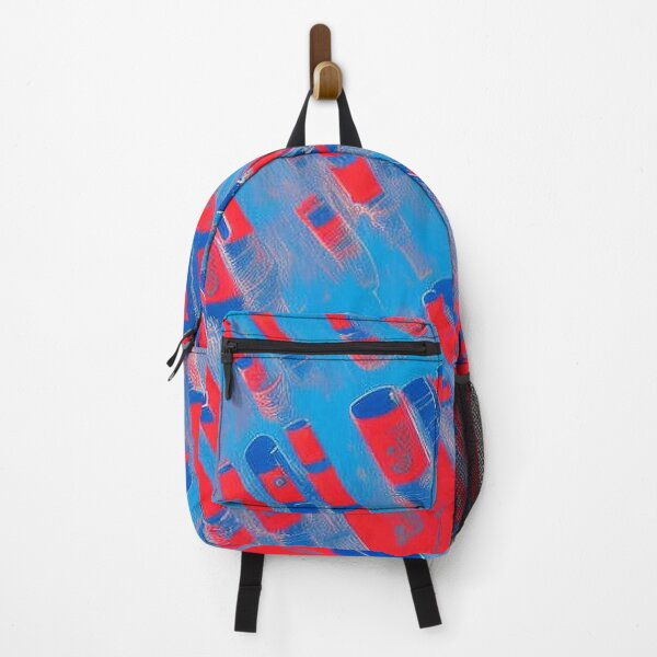 Item preview, Abstract Container Pattern, Red and Blue designed and sold by Canadamarsworks.