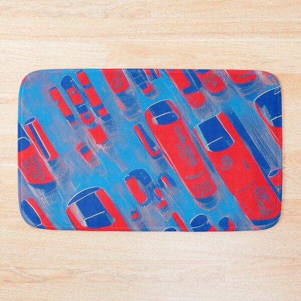 Item preview, Abstract Container Pattern, Red and Blue designed and sold by Canadamarsworks.