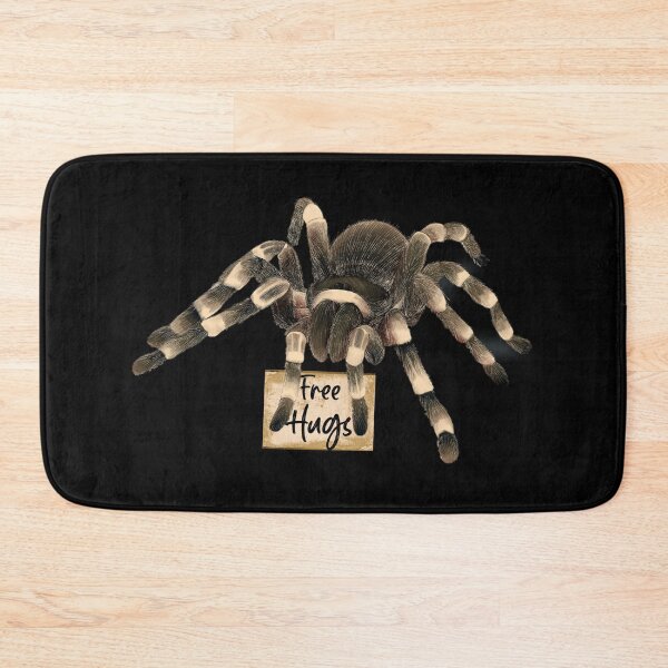 Item preview, Red Orange Knee Tarantula Spider free Hugs designed and sold by NeboulaHamra.