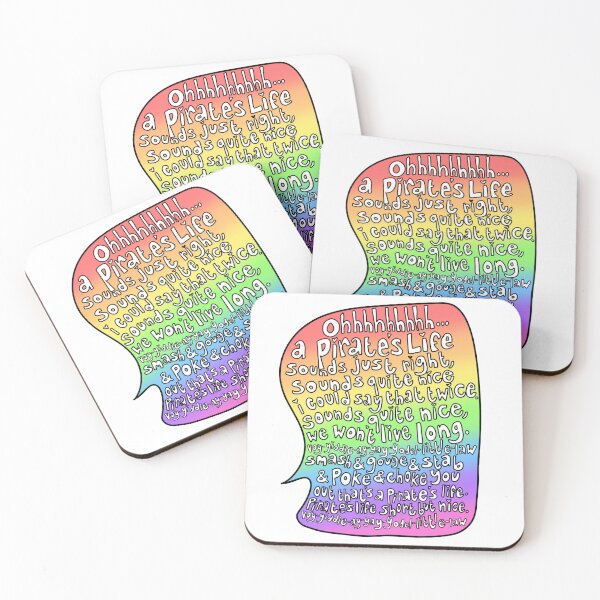 Item preview, A pirates life speech bubble designed and sold by spottedhound.
