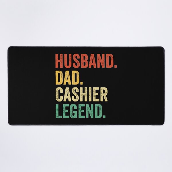 Item preview, Cashier Vintage Dad, Cashier Gifts, Husband Gifts, Husband Dad Cashier Legend Shirt, Retro Dad Tees, Fathers Day Cashier Gifts designed and sold by Dogs Geeky⭐⭐⭐⭐⭐.
