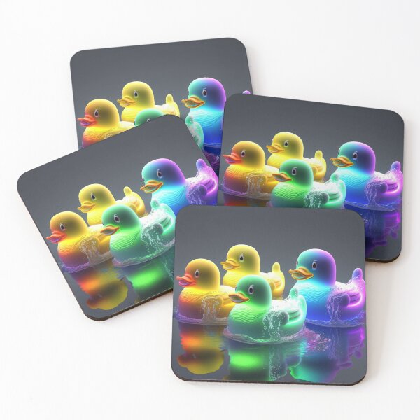 Item preview, Acid Wave Ducks  designed and sold by PixelPerfectCo.