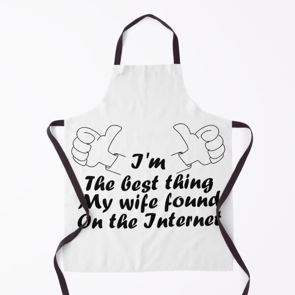Item preview, I'm The Best Thing My Wife Found On The Internet Couple Jokes designed and sold by Sonatablue.