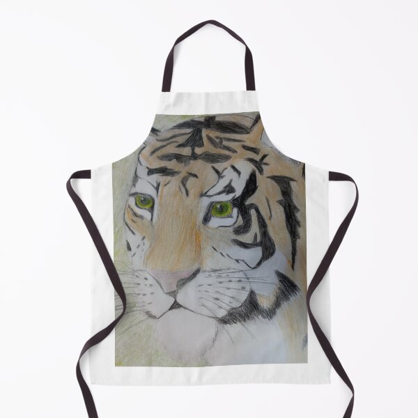 Item preview, Gorgeous tiger with green eyes designed and sold by WildNature129.