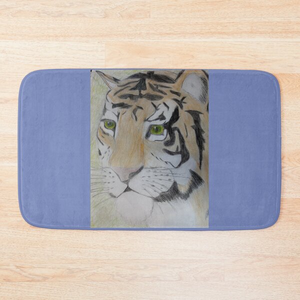 Item preview, Gorgeous tiger with green eyes designed and sold by WildNature129.