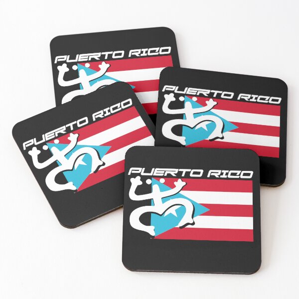 Item preview, Puerto Rico Coqui Taino y Bandera ( Coqui embracing Puerto Rican flag ) designed and sold by Infinity-star.