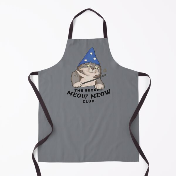 Item preview, The Secret Meow Meow Cat Wizard Club Drawing - Funny Cats designed and sold by ViewerEqualsPhoton.