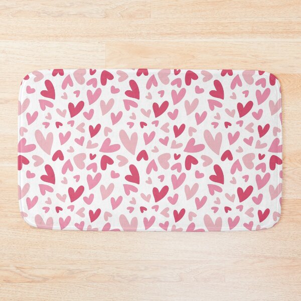 Item preview, Valentines PInk Hearts Pattern designed and sold by DebbisPalette.