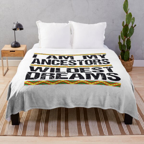 Item preview, I Am My Ancestors Wildest Dream, Black History Month designed and sold by Blue-Cat-Eye.
