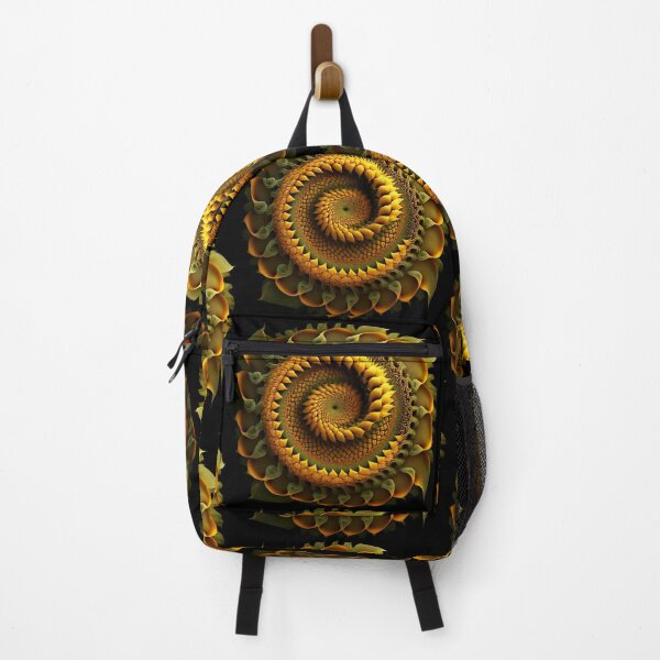 Item preview, Sunflower Fibonacci Style Colourful Nature Abstract designed and sold by RAGANADesign.