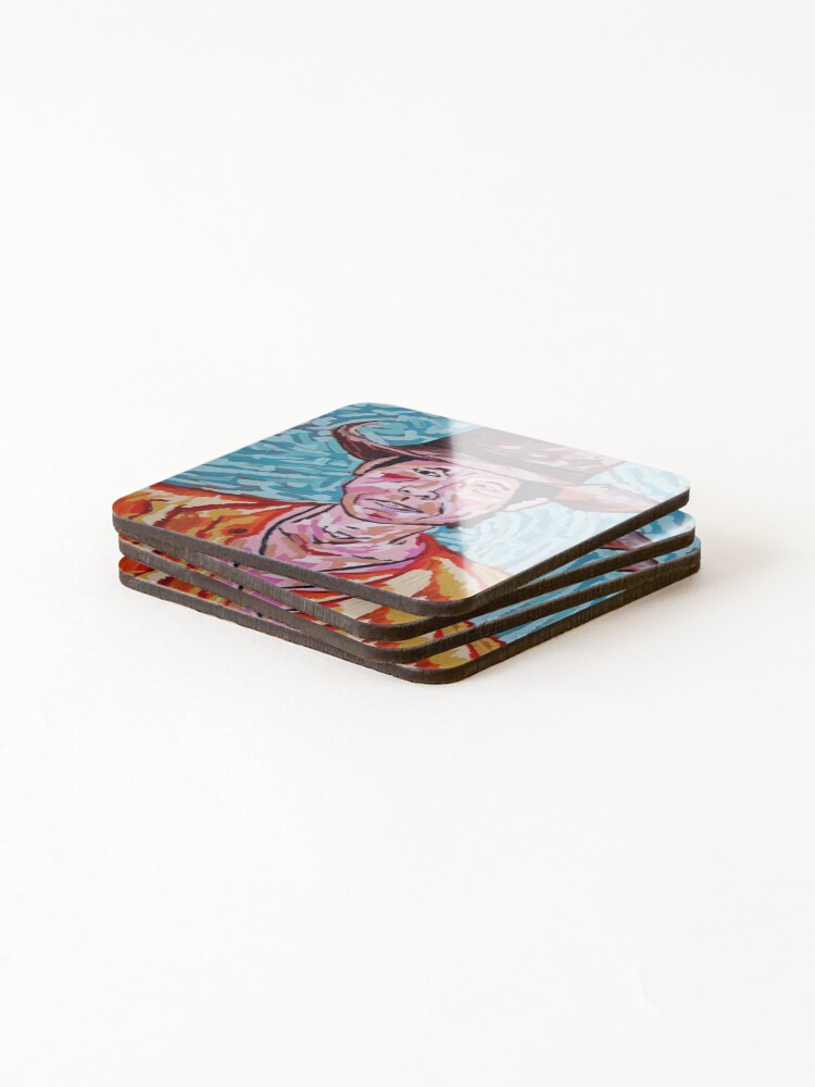 Thumbnail 4 of 5, Coasters (Set of 4), Harmonica designed and sold by RudyYoder.