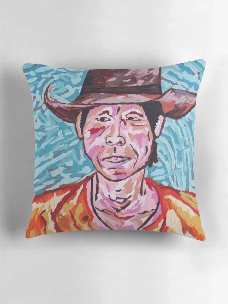 Aperçu 3 sur 4. Coussin avec l'œuvre Harmonica créée et vendue par RudyYoder.