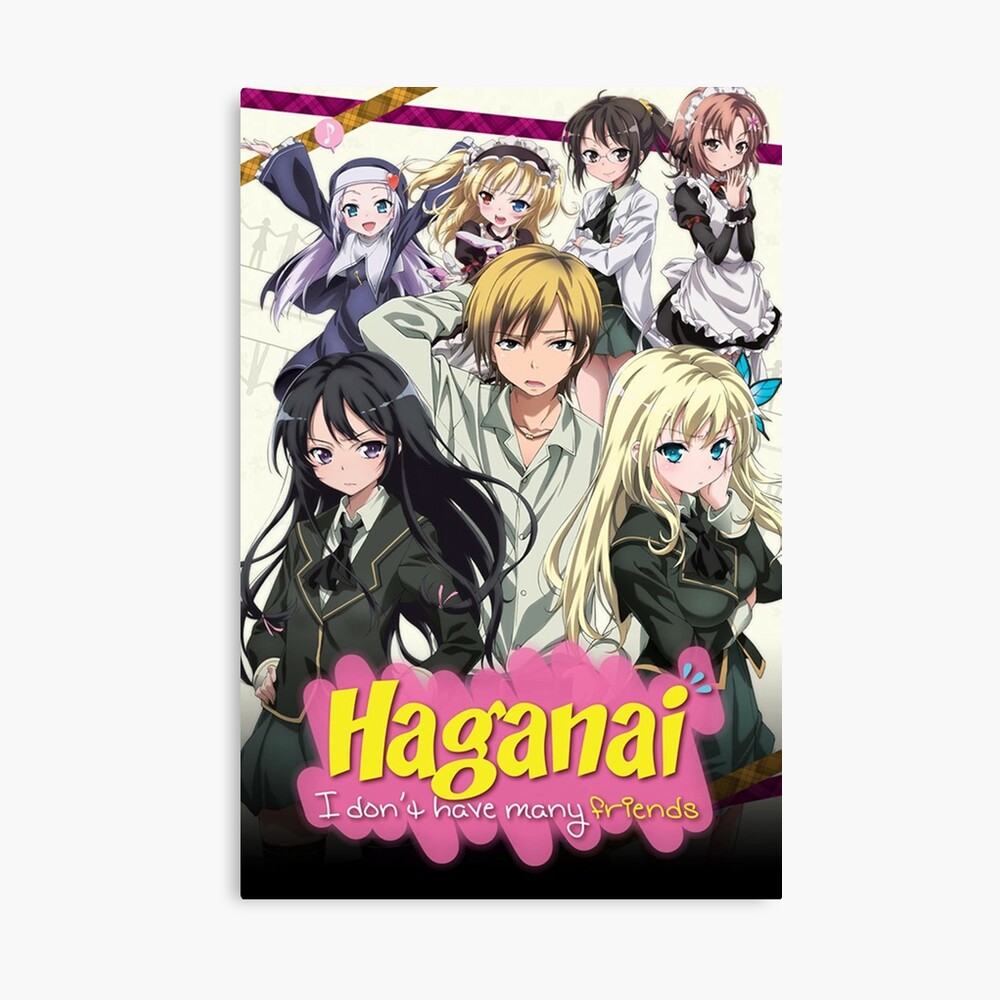 2011 Anime Television Series Haganai Poster Canvas Wall Art Poster  Decorative Bedroom Modern Home Print Picture Artworks Posters  20x30inch50x75cm  Amazonin