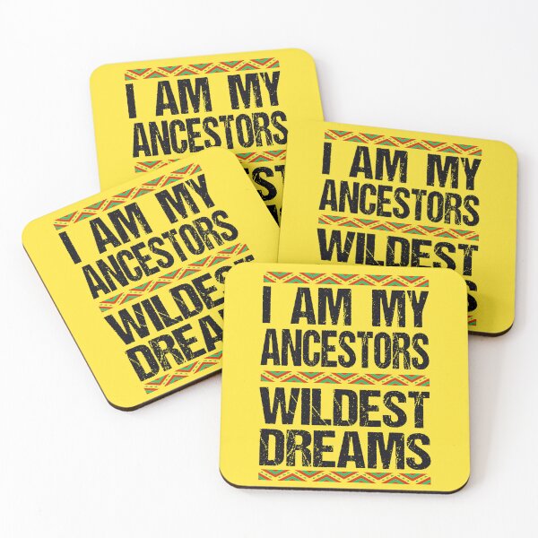 Item preview, I Am My Ancestors Wildest Dream, Black History Month designed and sold by Blue-Cat-Eye.
