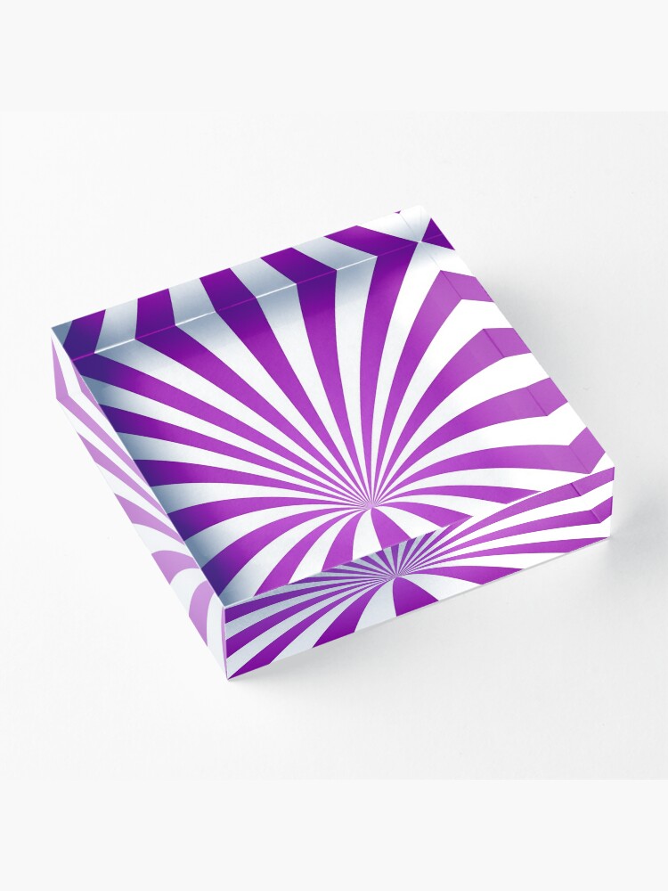 Alternate view of Whirl Background Art #Whirl #Background #Art #WhirlArt  Acrylic Block