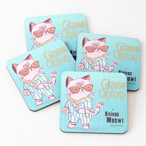 Item preview, Benoit Blanc Kitty Cat - Glass Onion A Knives Out Mystery designed and sold by UnicornCandyCas.