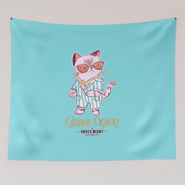 Item preview, Benoit Blanc Kitty Cat - Glass Onion A Knives Out Mystery designed and sold by UnicornCandyCas.