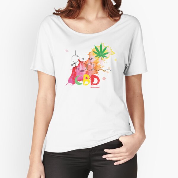CBD Splash Relaxed Fit T-Shirt