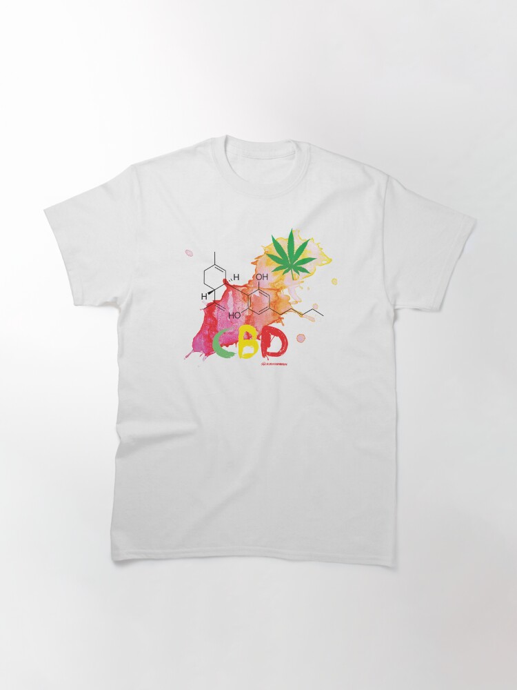 Alternate view of CBD Splash Classic T-Shirt