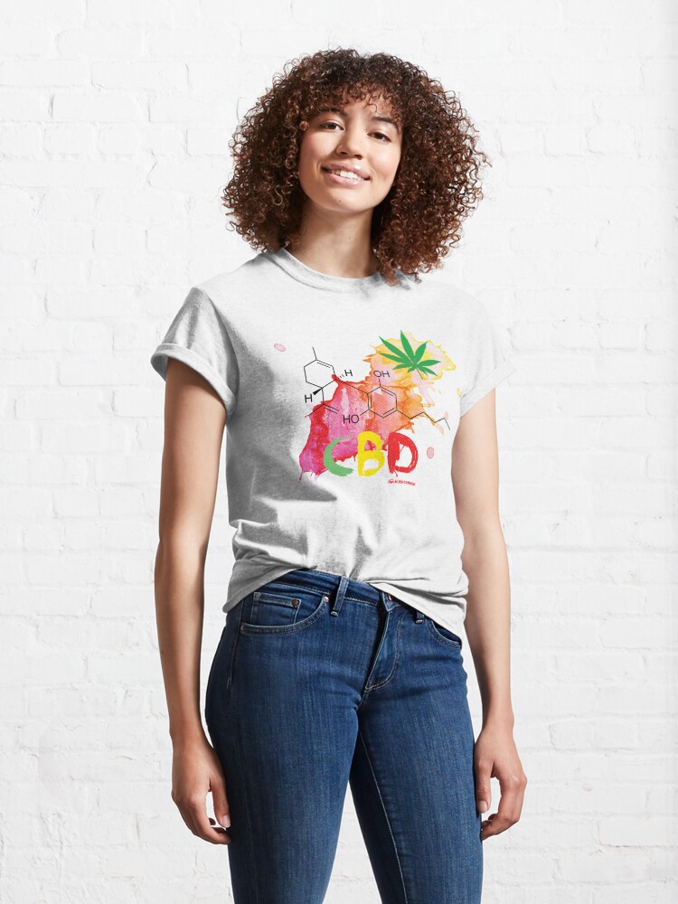 Alternate view of CBD Splash Classic T-Shirt