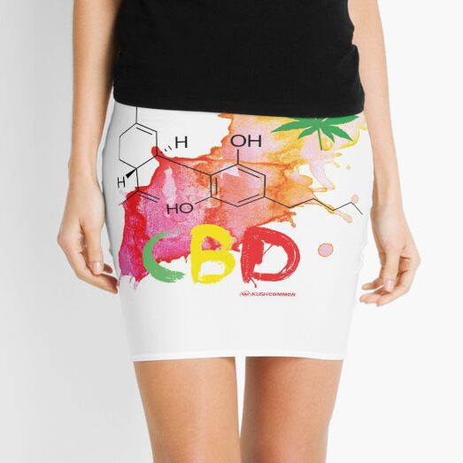 CBD Splash Mini Skirt