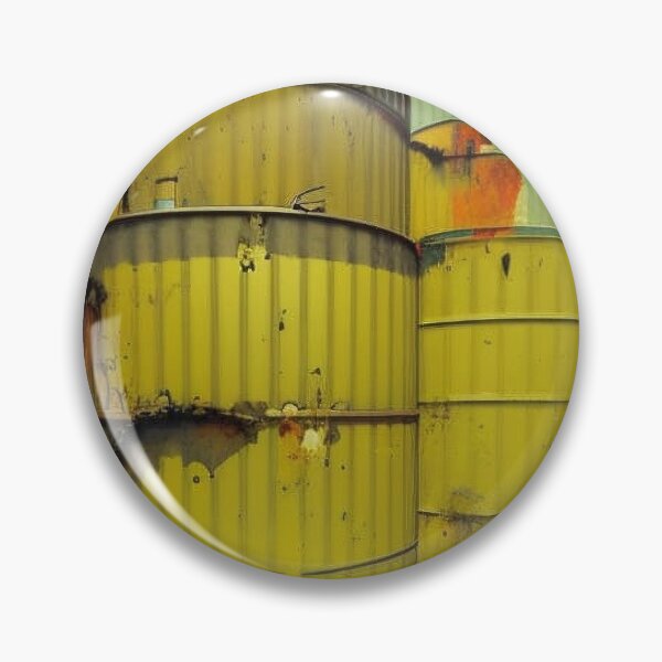 Item preview, Rusty Yellow Metal Containers designed and sold by Canadamarsworks.