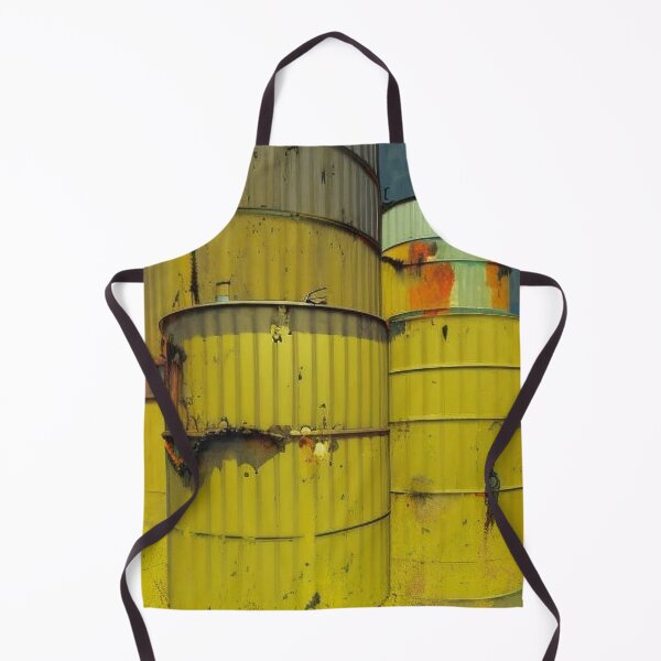 Item preview, Rusty Yellow Metal Containers designed and sold by Canadamarsworks.