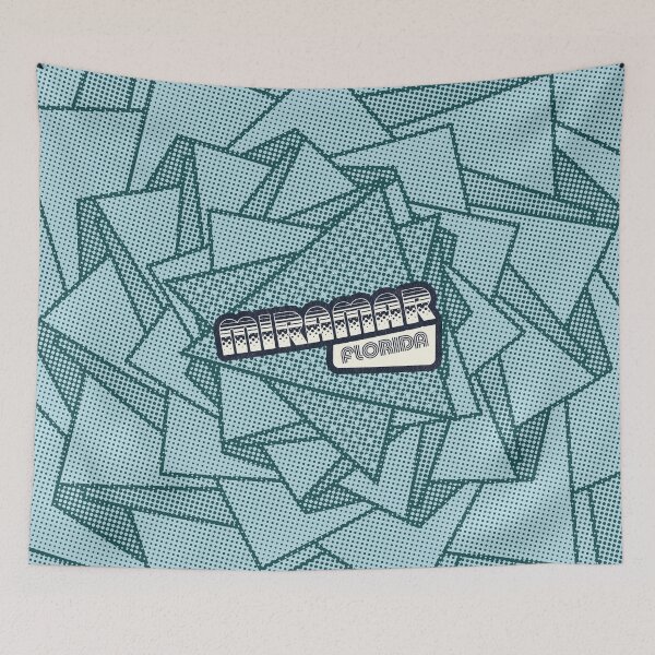Item preview, Miramar, Florida | Retro Halftone designed and sold by retroready.