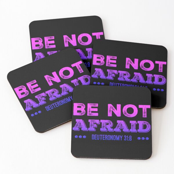 Item preview, Be Not Afraid- Deuteronomy 31:8 designed and sold by homesteadswag.