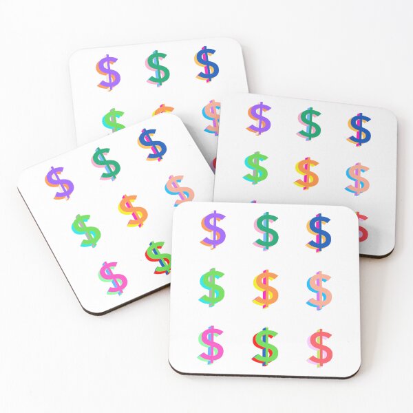 Item preview, Colorful Money Signs  designed and sold by mollsdesignss.