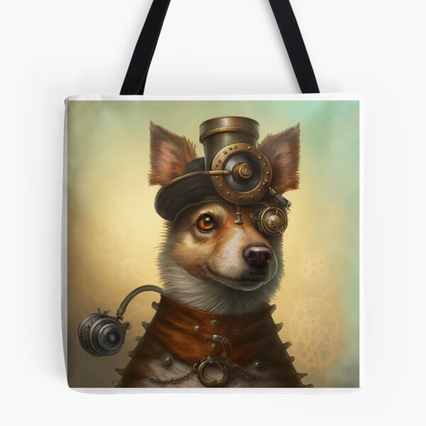 Item preview, Steampunk officer worker dog designed and sold by ARTeez⭐️⭐️⭐️⭐️⭐️.