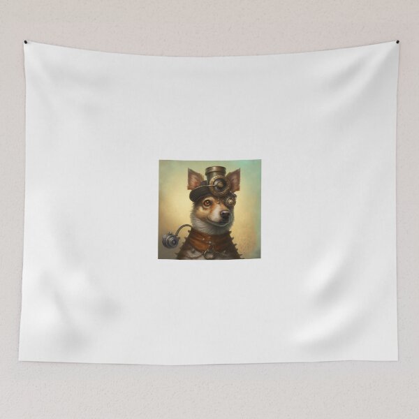 Item preview, Steampunk officer worker dog designed and sold by ARTeez⭐️⭐️⭐️⭐️⭐️.