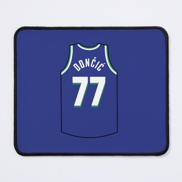Item preview, Doncic #77 DLS MVS Blue 22 Basketball Jersey designed and sold by Millustgfx.