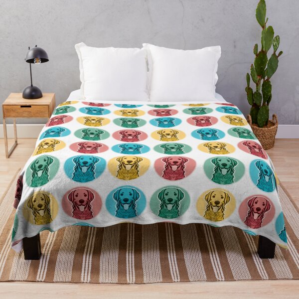 Item preview, Life is Golden Retriever Dogs Circles designed and sold by FlippinTurtles.