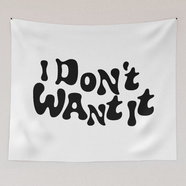 Item preview, Anna Sitar Merch I Dont Want It designed and sold by BenRyme.