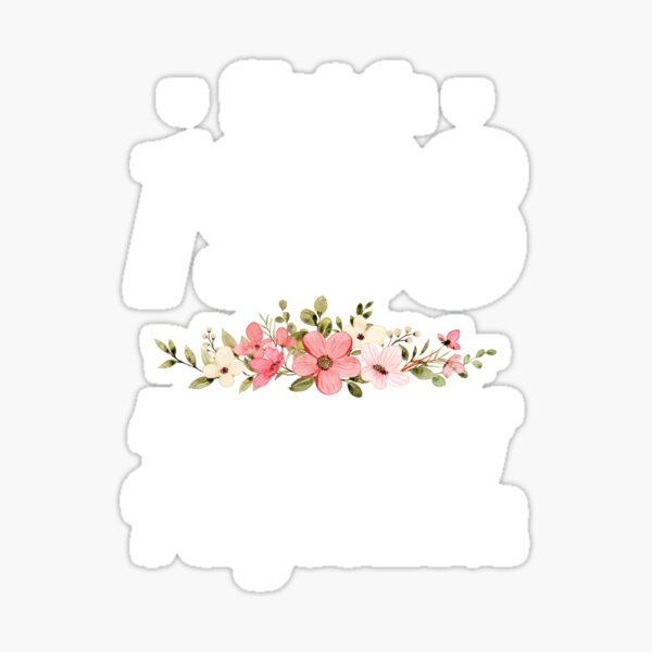 40 Year Old Made In 1983 Floral 40th Birthday Sticker For Sale By 40-year-old-made-in-1983-floral-40th-birthday-sticker-for-sale-by